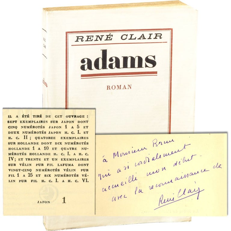 [Book #131846] Adams [Star Turn]. René Clair.