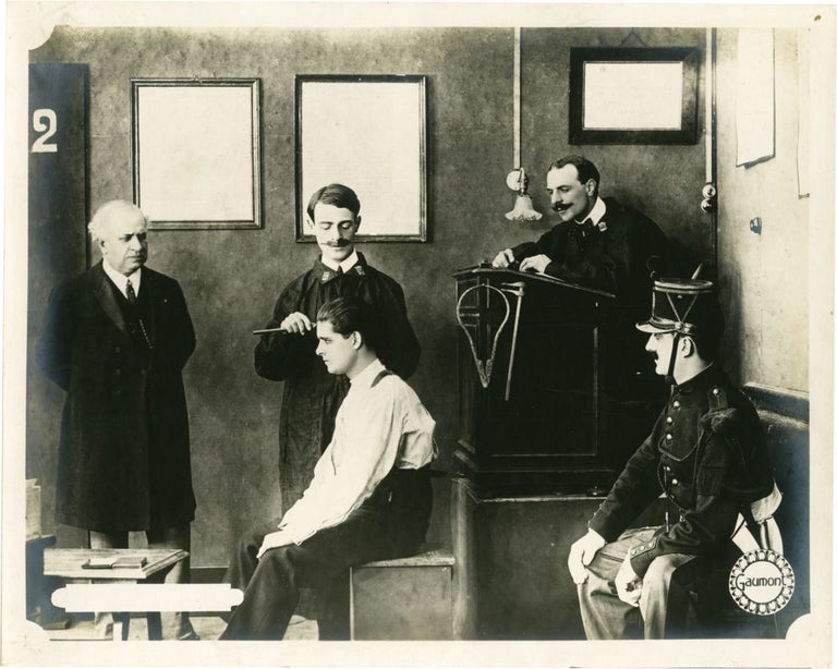 Book #131914] Fantomas (Original double weight still photograph from the 1913 film serial). Louis...