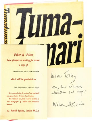 Book #131970] Tumatumari (First UK Edition, review copy, inscribed to novelist Andrew Salkey)....