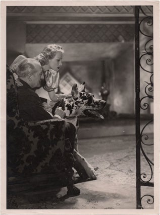 Book #132065] Troika sur la piste blanche (Original photograph from the 1937 film). Jean Murat...