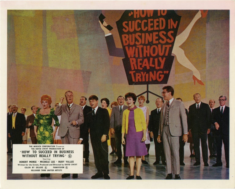 [Book #132095] How To Succeed in Business Without Really Trying. David Swift, Shepherd Mead, Michele Lee Robert Morse, Anthony Teague, Rudy Vallee, screenwriter director, novel, starring.