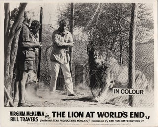 Book #132123] The Lion at World's End [Christian the Lion] (Two British front-of-house cards from...