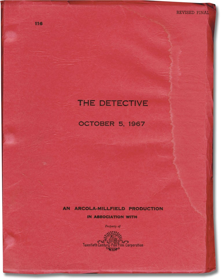 [Book #132193] The Detective. Gordon Douglas, Abby Mann, Roderick Thorp, Lee Remick Frank Sinatra, director, screenwriter, novel, starring.