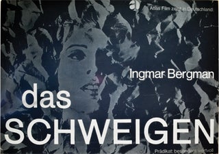 Book #132218] The Silence [Das Schweigen] (Original German poster for the 1963 film). Ingmar...