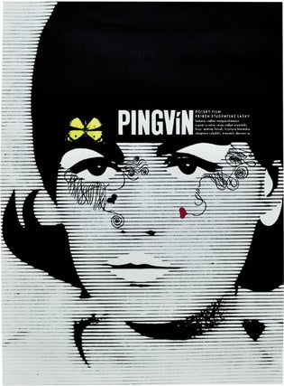 Book #132249] Pingvin [Pingwin] (Original poster for the 1965 film). Jerzy Stefan Stawinski,...