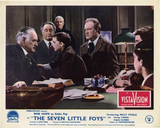 Book #132407] The Seven Little Foys (Collection of 4 British front-of-house cards from the 1955...