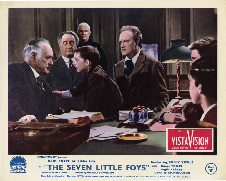 Book #132407] The Seven Little Foys (Four British front-of-house cards from the 1955 film). Bob...