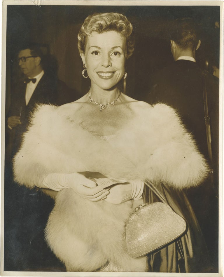 A Collection of 9 stills from the gala premiere of "There's No Business Like Show Business" at the Odeon Theatre in 1955