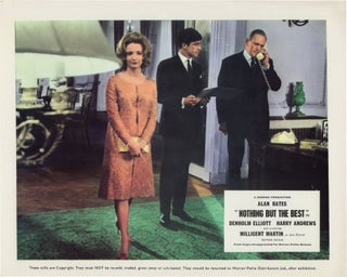 Book #132433] Nothing But the Best (Collection of 8 front-of-house cards from the 1964 film)....