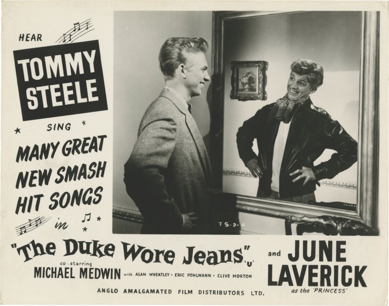 [Book #132474] The Duke Wore Jeans. Gerald Thomas, Norman Hudis, June Laverick Tommy Steele, Michael Medwin, director, screenwriter, starring.