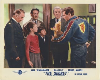 Book #132494] The Secret (Collection of eight British front-of-house cards from the 1955 film)....