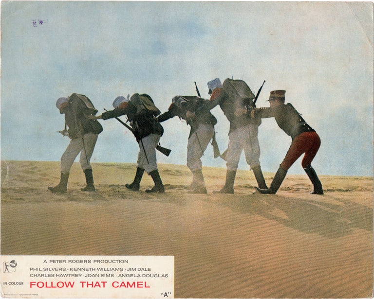 Book #132500] Follow That Camel [Carry on in the Legion] (Original British front-of-house card...