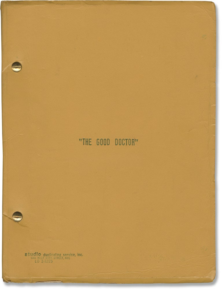 Book #132534] The Good Doctor (Original script for the 1973 musical play, annotated copy...