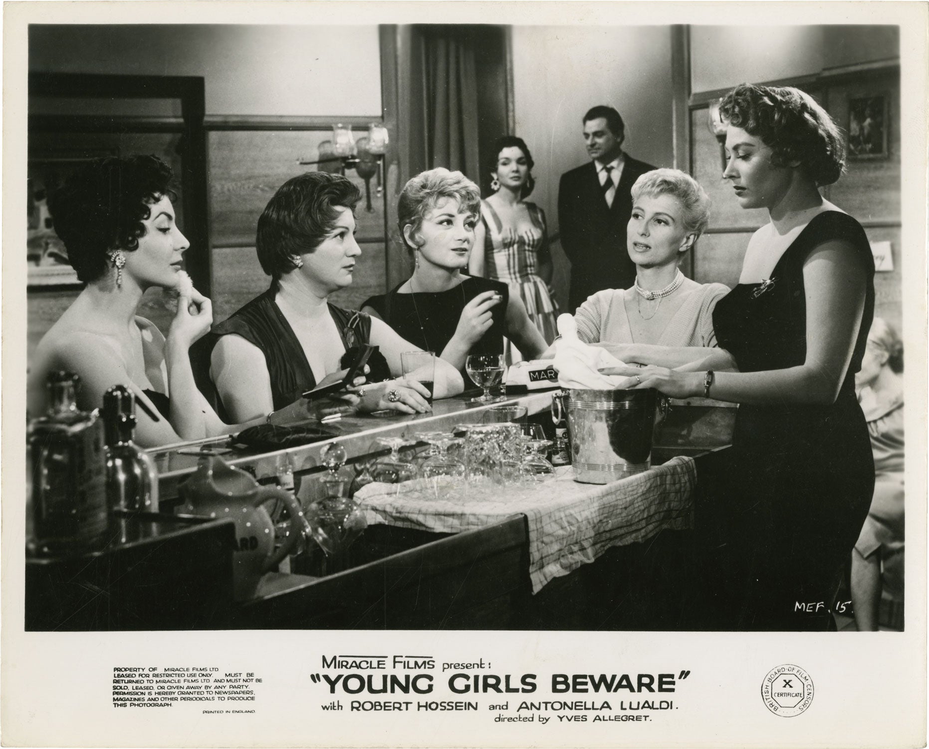 Young Girls Beware | Yves Allegret, James Hadley Chase, Robert Joffres ...