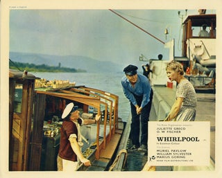 Book #132723] Whirlpool (Collection of 6 British front-of-house cards from the 1959 film). Lewis...