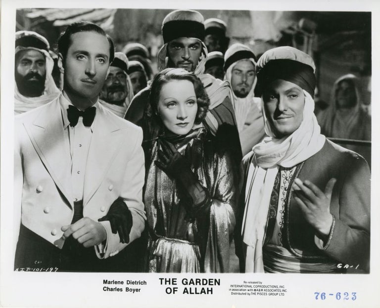 Book #132832] The Garden of Allah (Collection of 8 photographs from the 1936 film). Richard...