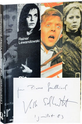 Book #132973] Die Filme von Volker Schlondorff (First Edition, inscribed by Schlondorff). Rainer...
