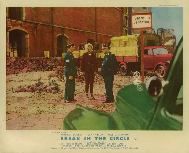 Book #132989] Break in the Circle (Original photograph from the 1955 film). Val Guest, Philip...