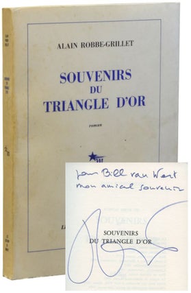 Book #133164] Souvenirs du Triangle d'Or (First Edition, inscribed to William Van Wert). Alain...