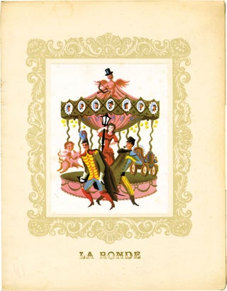 Book #133501] La Ronde (Original Pressbook for the 1950 film). Max Ophuls, Arthur Schnitzler,...