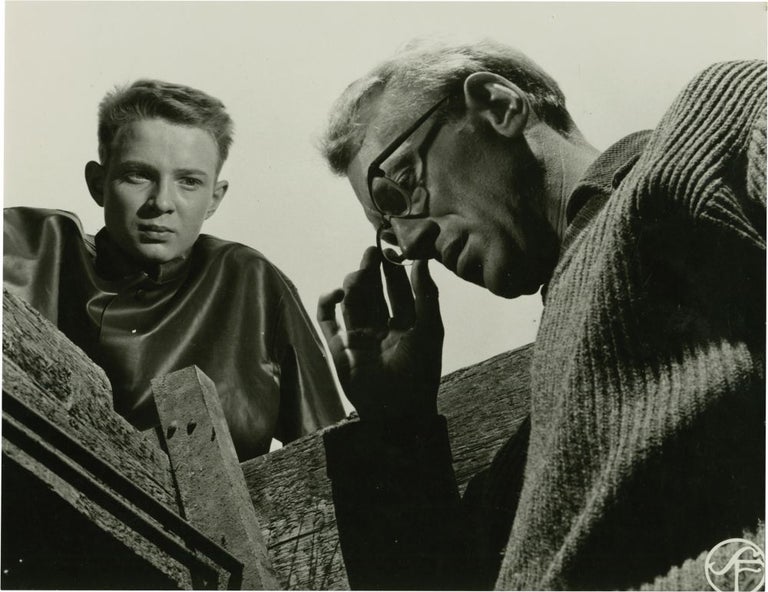 [Book #133624] Through a Glass Darkly. Ingmar Bergman, Sven Nykvist, Lars Passgard. Gunnar Bjornstrand Max Von Sydow, Harriet Andersson, screenwriter director, photographer, starring.