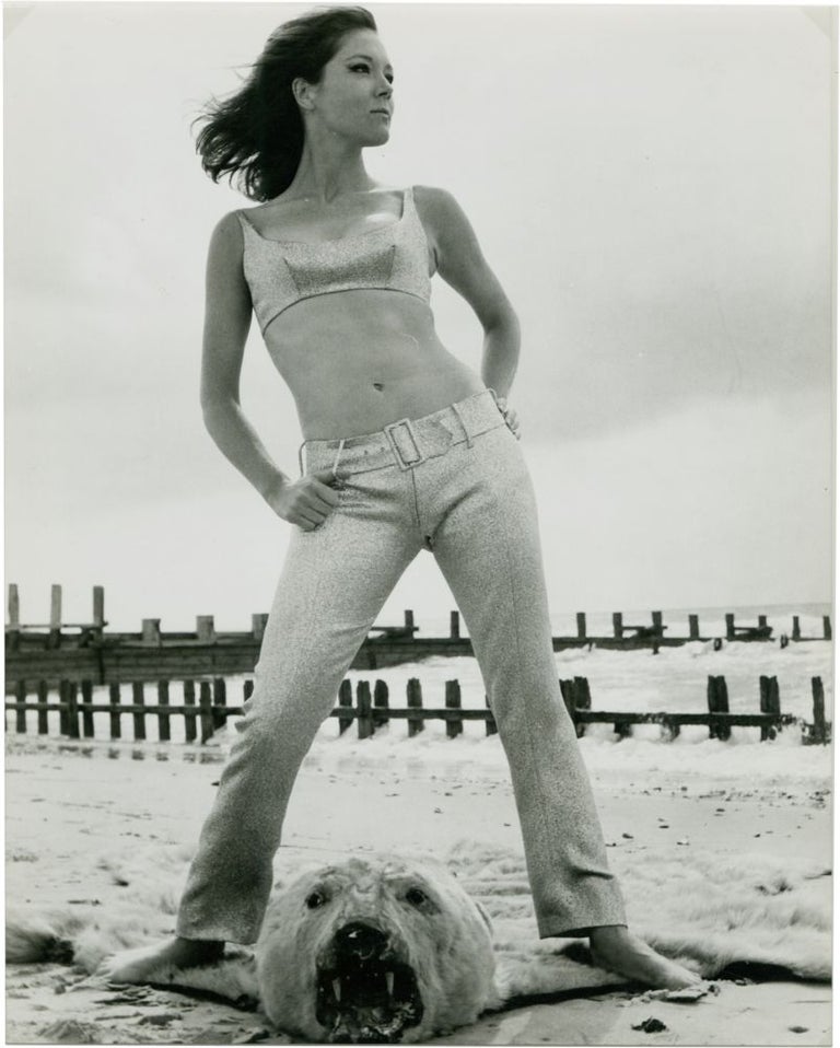 Book #133626] Diana Rigg in fashion promo shot for The Avengers (Original photograph). Terry...