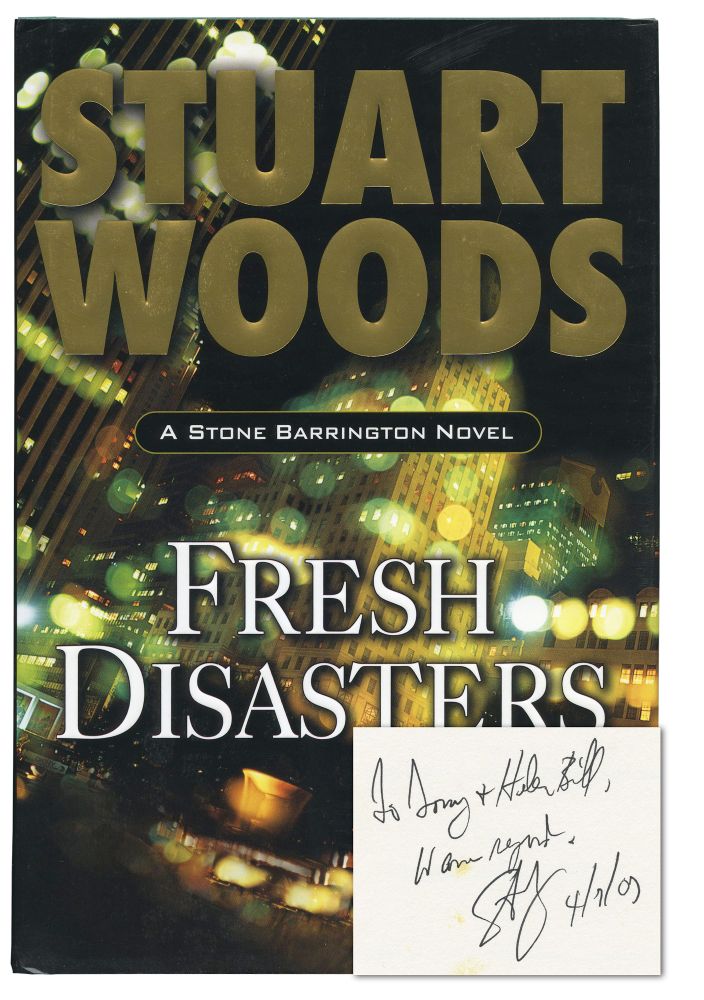 Book #133817] Fresh Disasters (First Edition, inscribed to film director and producer Tony Bill)....
