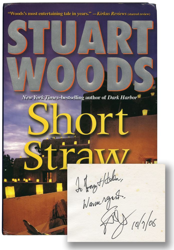 Book #133824] Short Straw (First Edition, inscribed to film director and producer Tony Bill)....