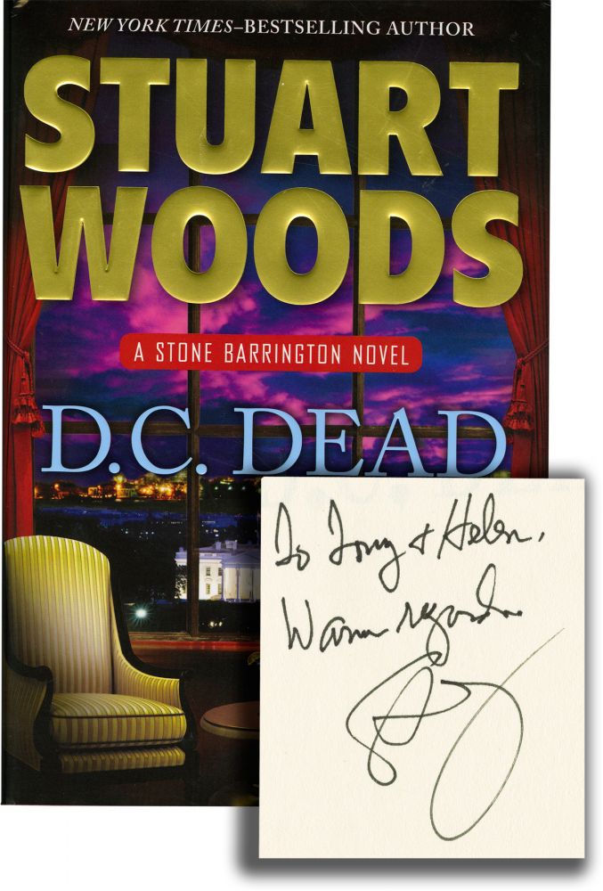 Book #133826] D.C. Dead (First Edition, inscribed to film director and producer Tony Bill)....