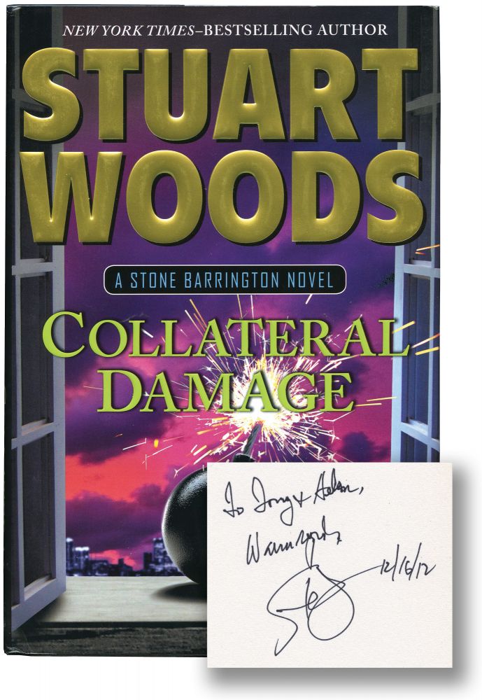 Book #133830] Collateral Damage (First Edition, inscribed to film director and producer Tony...