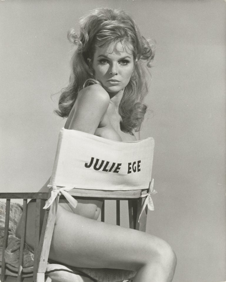 Julie Ege test shots for "Up Pompeii"