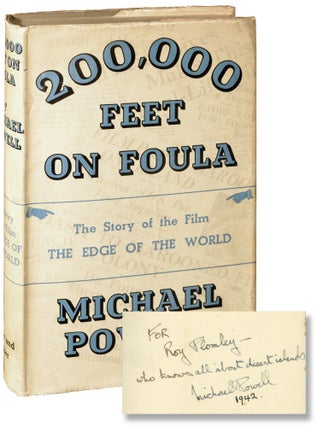 Book #134288] 200,000 Feet on Foula [The Edge of the World] (First UK Edition, inscribed by...