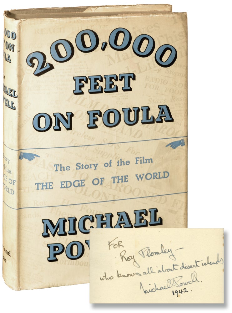 [Book #134288] 200,000 Feet on Foula [The Edge of the World]. Michael Powell.