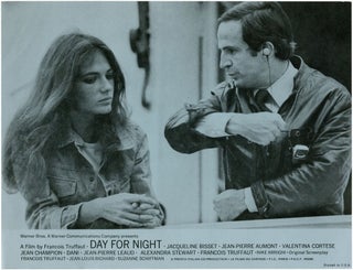 Book #134308] Day for Night [La Nuit americaine] (Press kit blue-tone photograph from the 1973...