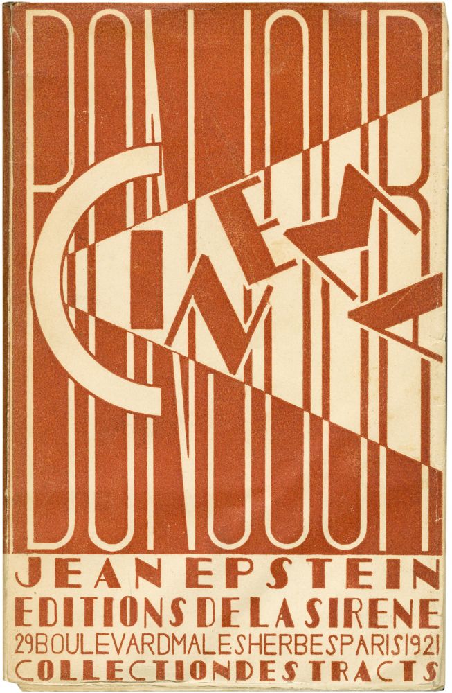 [Book #134453] Bonjour cinema: Collection des tracts. Jean Epstein, Claude Delbanne, author, designer.