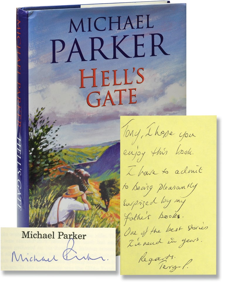 Book #134470] Hell's Gate (First UK Edition, Signed). Michael Parker