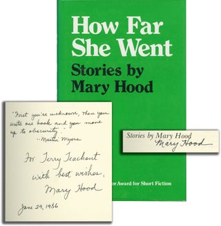 Book #134479] How Far She Went (Signed First Edition). Mary Hood