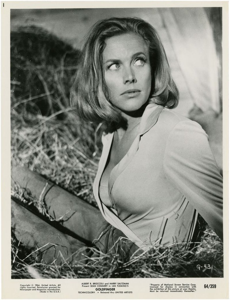 Bond girls from four films: From Russia With Love, Goldfinger, On Her Majesty's Secret Service, Live and Let Die