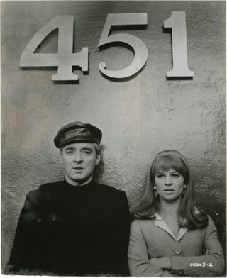 Book #135097] Fahrenheit 451 (Original photograph of Julie Christie and Oskar Werner on the set...