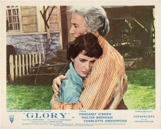 Book #135183] Glory (Original British front-of-house card from the 1956 film). Margaret O'Brien,...
