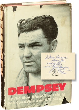 Book #135276] Dempsey (First Edition, signed in the year of publication). Jack, Bill Slocum...