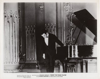 Book #135475] Shoot the Piano Player (Three original photographs from the 1960 film)....