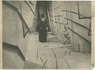 Book #135637] The Cabinet of Dr. Caligari (Original oversize double weight photograph from the...