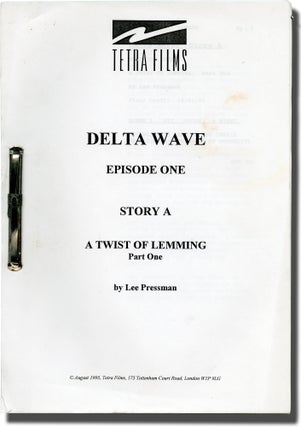 Book #135826] Four scripts from the television show Delta Wave (Four original screenplay for the...