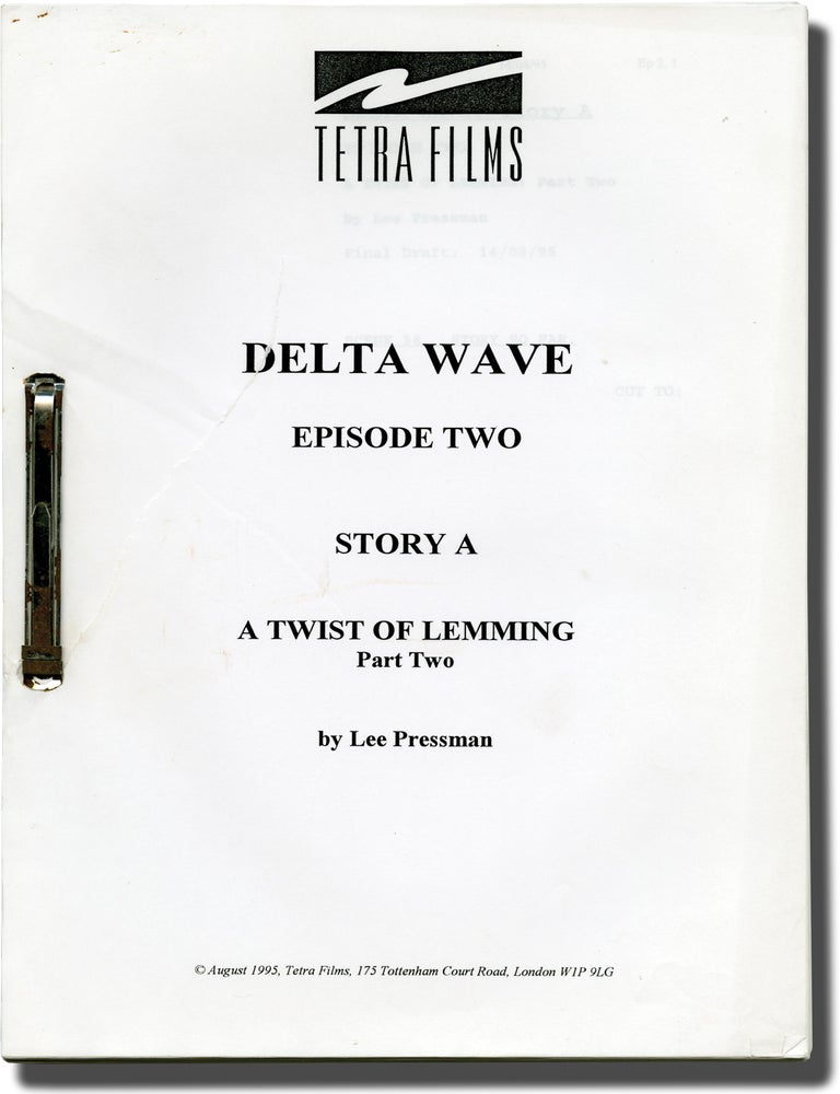 Four scripts from the television show Delta Wave