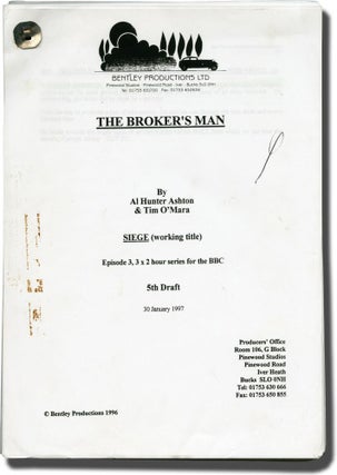 Book #135849] The Broker's Man: Siege (Original screenplay for the 1997 television episode)....