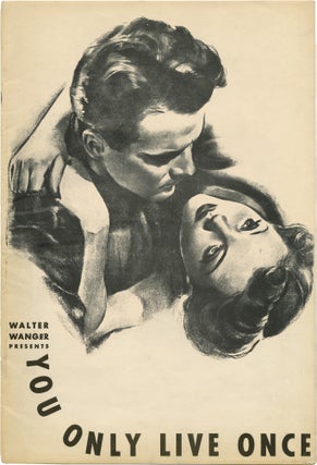 Book #135914] You Only Live Once (Original pressbook for the 1937 film). Fritz Lang, C. Graham...