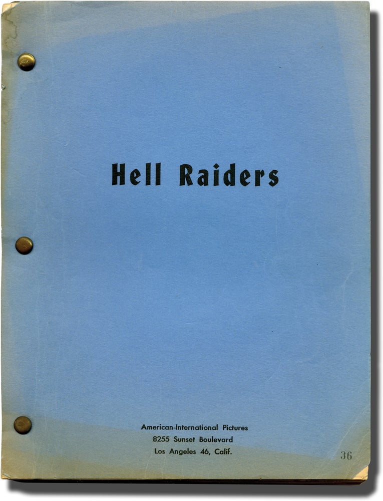 Book #135931] Suicide Battalion [Hell Raiders] (Original screenplay for the 1958 film). Edward L....