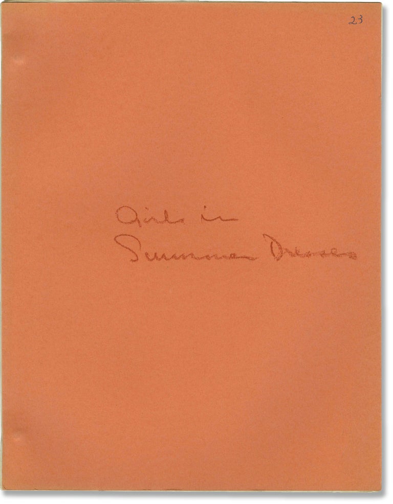 [Book #135965] Girls in their Summer Dresses. Irwin Shaw, David O. Selznick, screenwriter, producer.