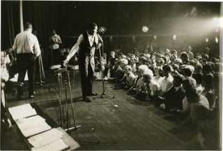 Book #136066] Archive of photographs featuring Chubby Checker on stage, circa 1963. Michael...